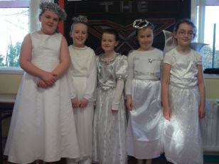 The 'Angels' - who sang in the Xmas Factor Show